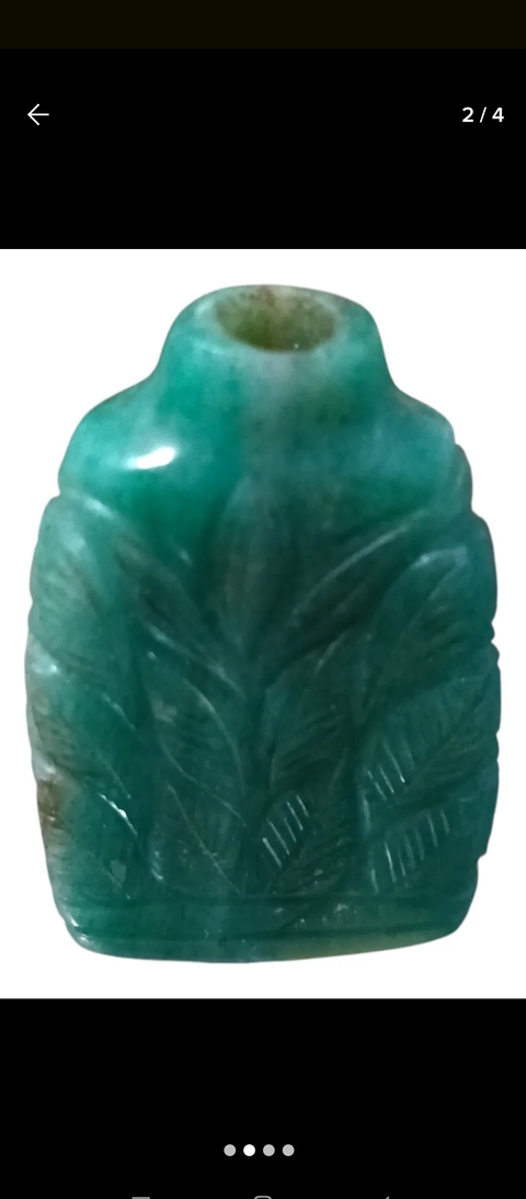 古玩玉器東陵玉雕“鼻煙壺”真品鑒賞圖