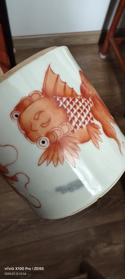 古玩陶瓷金玉滿堂蓋缸真品鑒賞圖