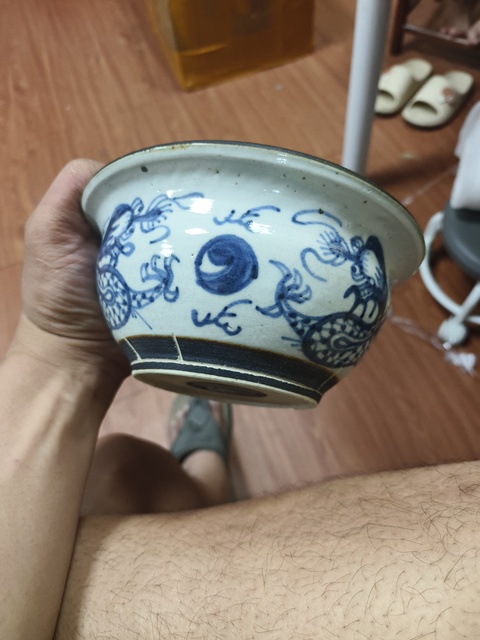古玩陶瓷青花爐真品鑒賞圖