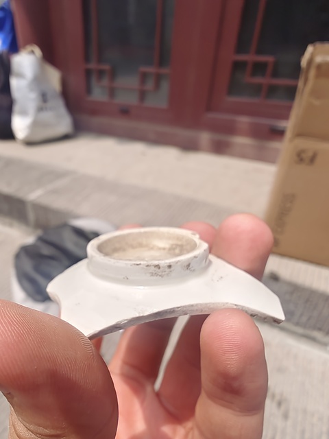古玩陶瓷定窯標本真品鑒賞圖