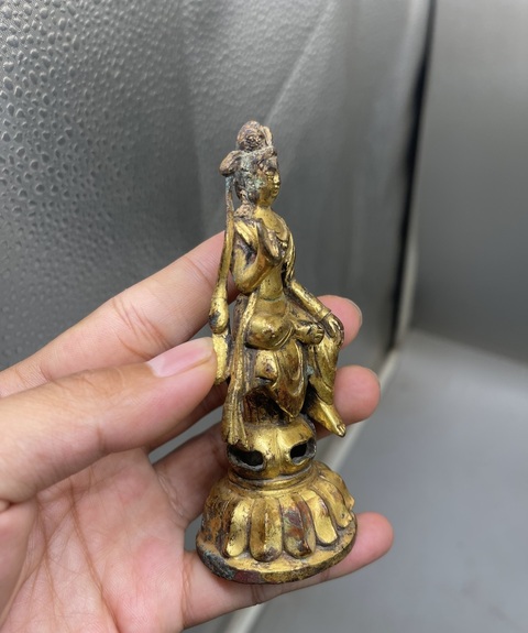 古玩銅器造像真品鑒賞圖