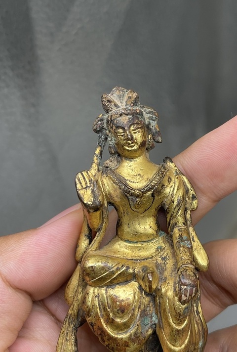 古玩銅器造像真品鑒賞圖