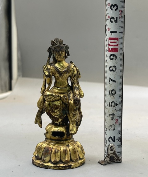 古玩銅器造像真品鑒賞圖
