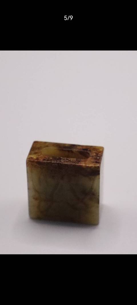 古玩玉器提油仿古“玉印”真品鑒賞圖