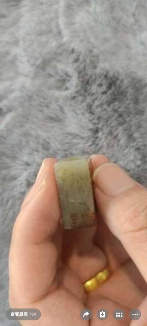 古玩玉器提油仿古“玉印”真品鑒賞圖