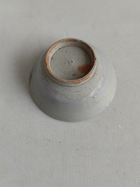 古玩陶瓷青花花卉紋碗拍賣,當前價格580元