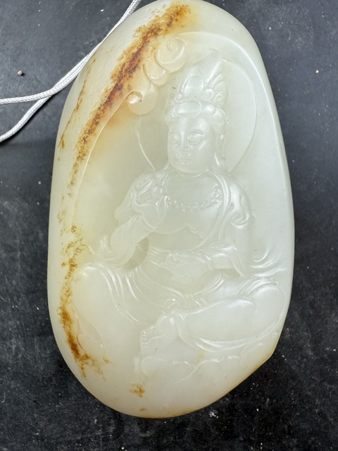 古玩玉器和田玉掛件真品鑒賞圖