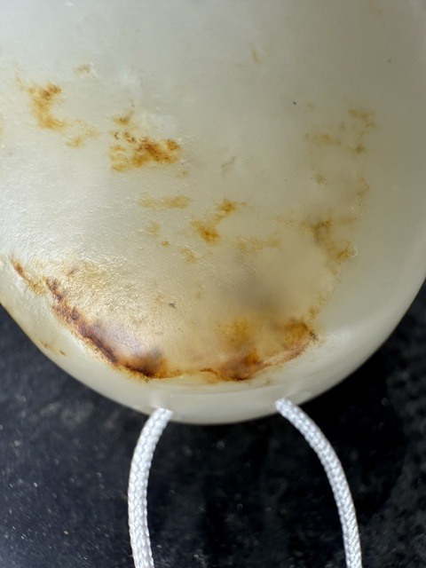 古玩玉器和田玉掛件真品鑒賞圖
