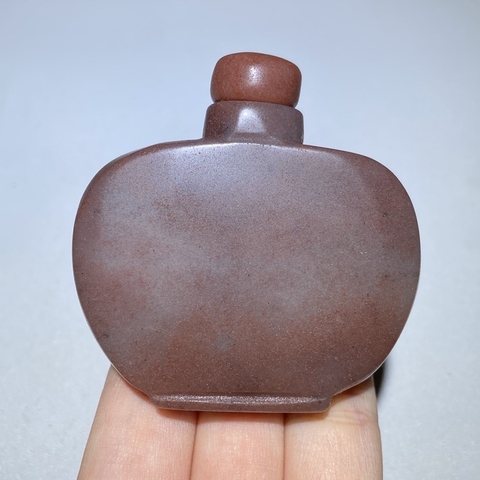 古玩玉器金絲玉雕“素紋鼻煙壺”拍賣，當前價格298元