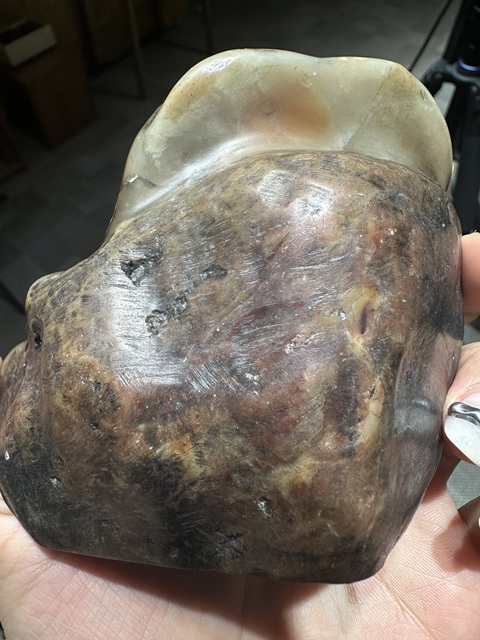 古玩玉器壽山石雕“人物擺件”真品鑒賞圖