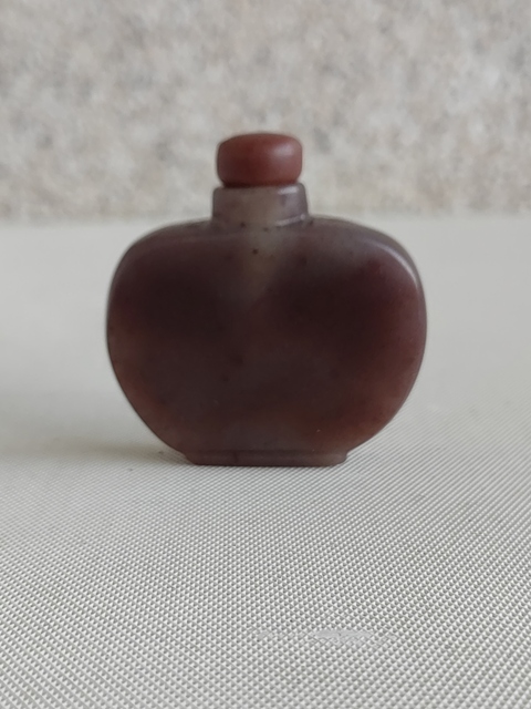 古玩玉器金絲玉雕“素紋鼻煙壺”拍賣，當前價格298元