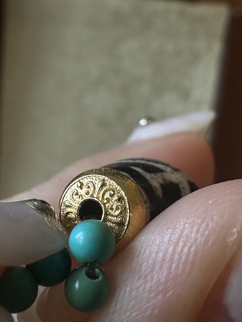古玩玉器仿東南亞珠子真品鑒賞圖
