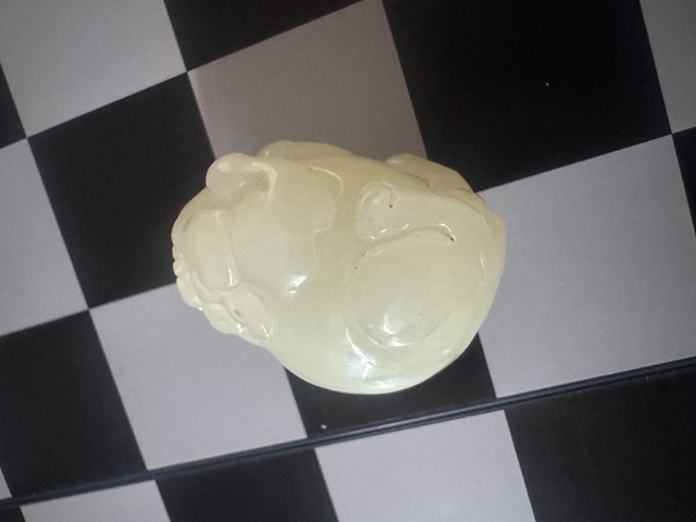 古玩雜項玉獸真品鑒賞圖