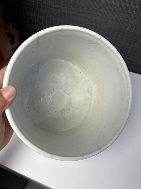 古玩陶瓷青花花卉紋三足爐真品鑒賞圖