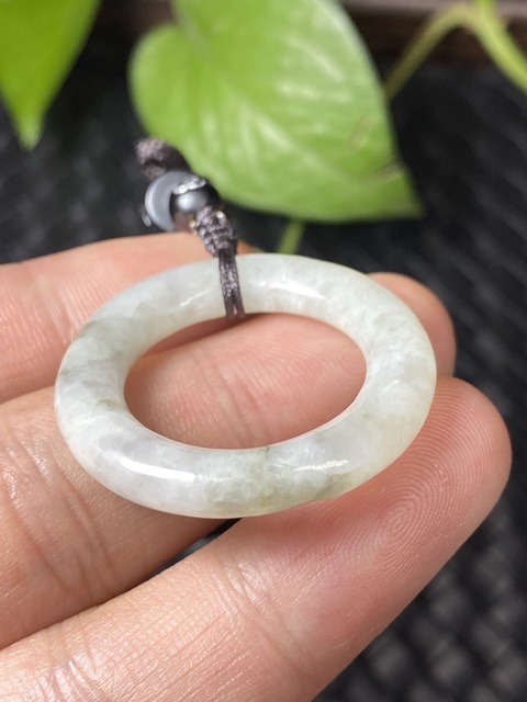 古玩玉器(來撿漏)清代天然翡翠雕“素紋環”1拍賣,當前價格299元