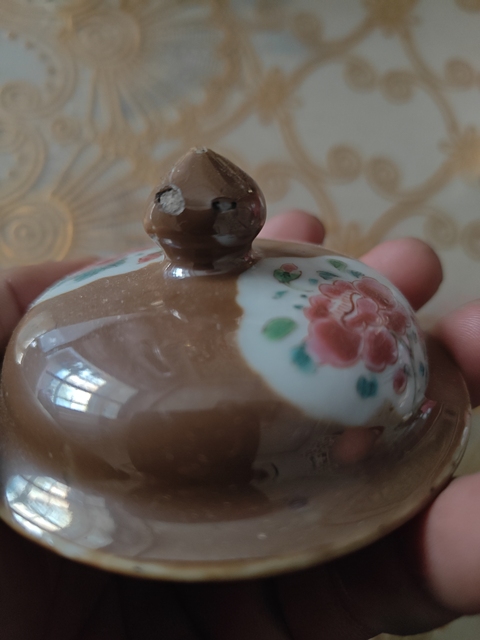 古玩陶瓷紫金釉粉彩花卉壺拍賣,當前價格9888元