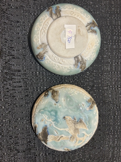 古玩陶瓷印泥盒真品鑒賞圖