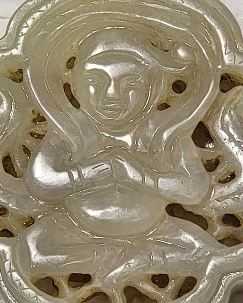 古玩玉器和田玉佩真品鑒賞圖