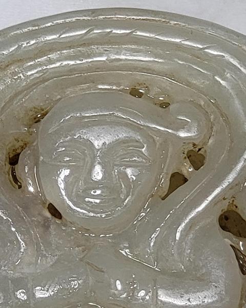 古玩玉器和田玉佩真品鑒賞圖
