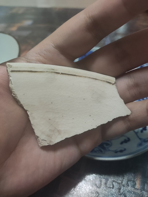 古玩陶瓷民國磁州窯系褐釉瓷片真品鑒賞圖