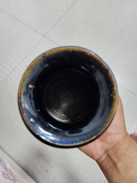 古玩陶瓷定窯系黑釉撇口罐拍賣，當前價格8900元