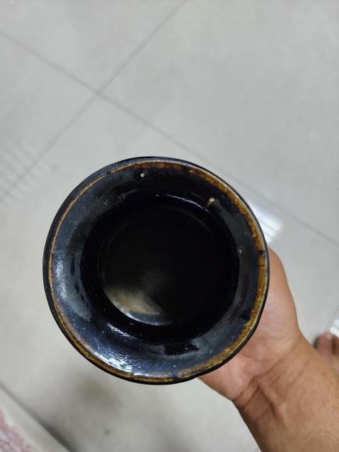 古玩陶瓷定窯系黑釉撇口罐拍賣，當前價格8900元