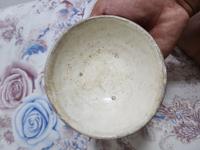 古玩陶瓷五代白耀州碗真品鑒賞圖