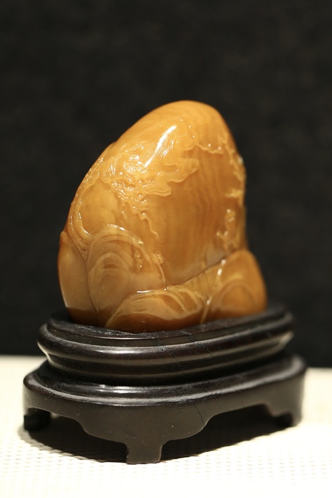 古玩雜項壽山田黃石擺件拍賣，當前價格9999元