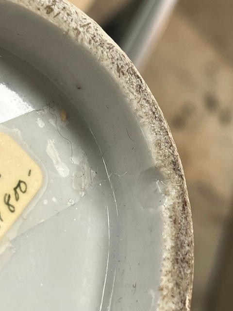 古玩陶瓷光緒仕女青花抱月瓶真品鑒賞圖