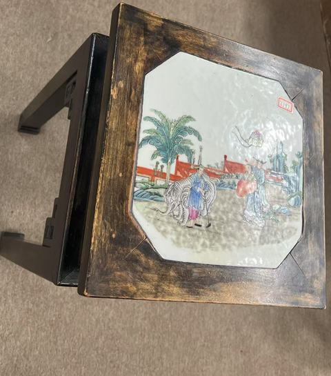 古玩陶瓷瓷板畫真品鑒賞圖