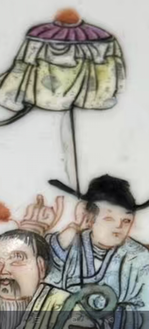 古玩陶瓷瓷板畫真品鑒賞圖