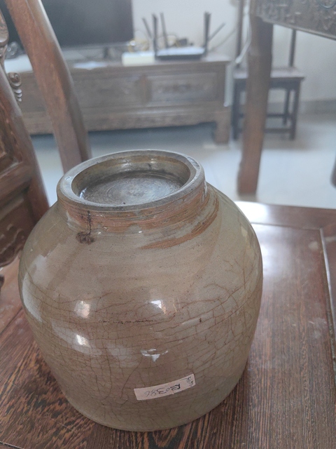 古玩陶瓷清早期青釉缽真品鑒賞圖