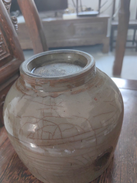 古玩陶瓷清早期青釉缽真品鑒賞圖