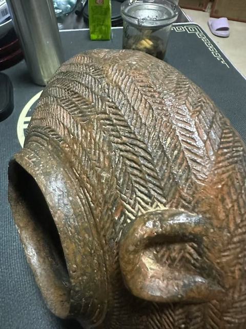 古玩陶瓷陶雙系罐真品鑒賞圖