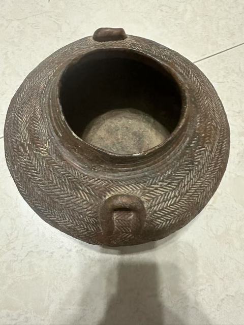 古玩陶瓷陶雙系罐真品鑒賞圖