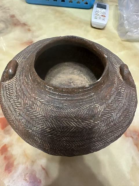 古玩陶瓷陶雙系罐真品鑒賞圖