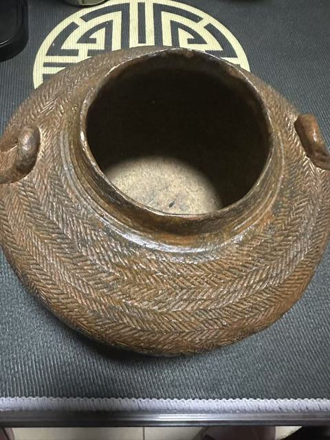 古玩陶瓷陶雙系罐真品鑒賞圖