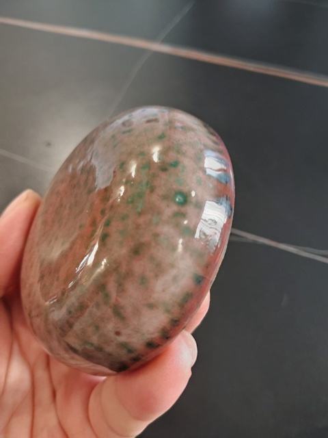 古玩陶瓷豇豆紅釉印盒真品鑒賞圖