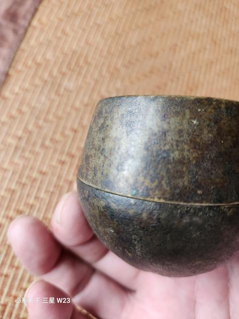 古玩銅器銅盒真品鑒賞圖