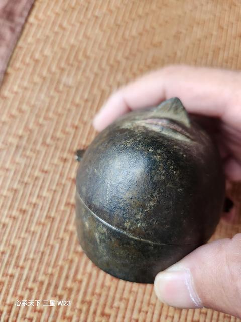 古玩銅器銅盒真品鑒賞圖