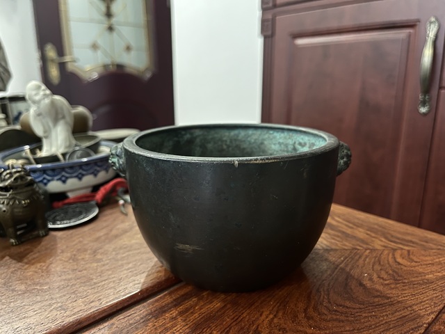 古玩雜項銅爐真品鑒賞圖