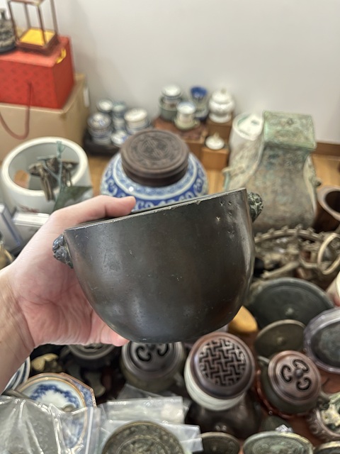 古玩雜項銅爐真品鑒賞圖