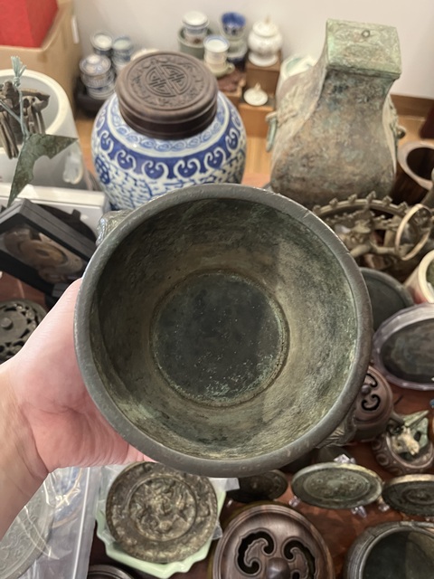 古玩雜項銅爐真品鑒賞圖