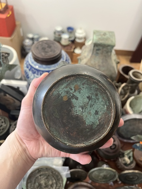 古玩雜項銅爐真品鑒賞圖
