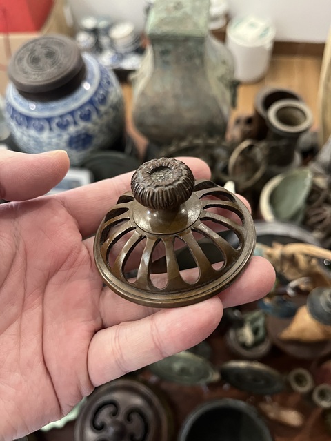古玩雜項銅香爐真品鑒賞圖
