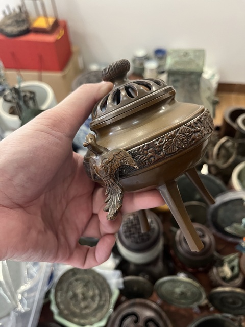 古玩雜項銅香爐真品鑒賞圖