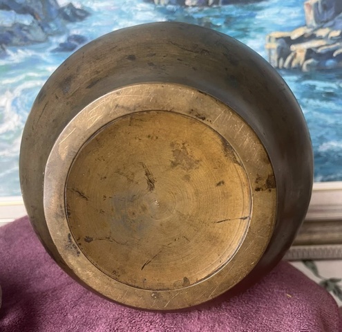 古玩雜項銅手爐真品鑒賞圖