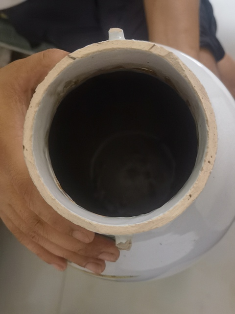 古玩陶瓷花鳥紋粉彩瓶真品鑒賞圖