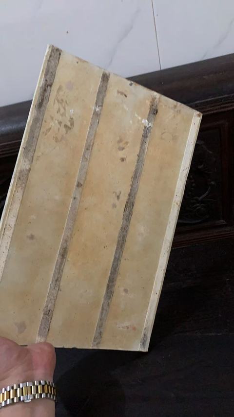 古玩陶瓷山水紋瓷板畫(huà)真品鑒賞圖