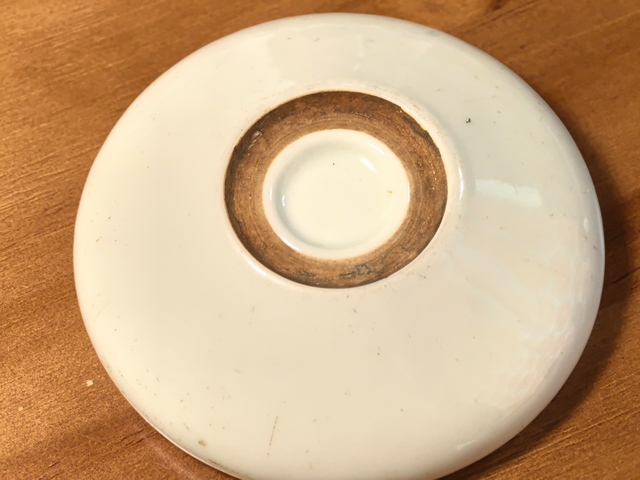 古玩陶瓷汪小亭款淺絳彩洗真品鑒賞圖